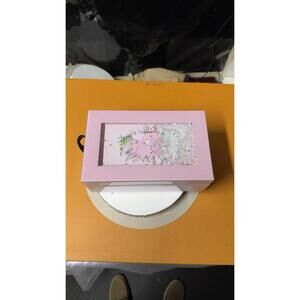 Pink Unicorn Jewelry Box Organizer Glitter Lid Girls Gift Storage Case